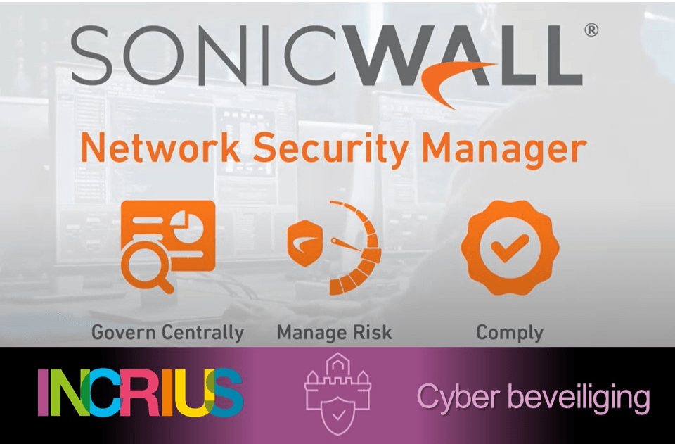 SonicWall Network Security Manager bescherm & beheer je hele netwerk.